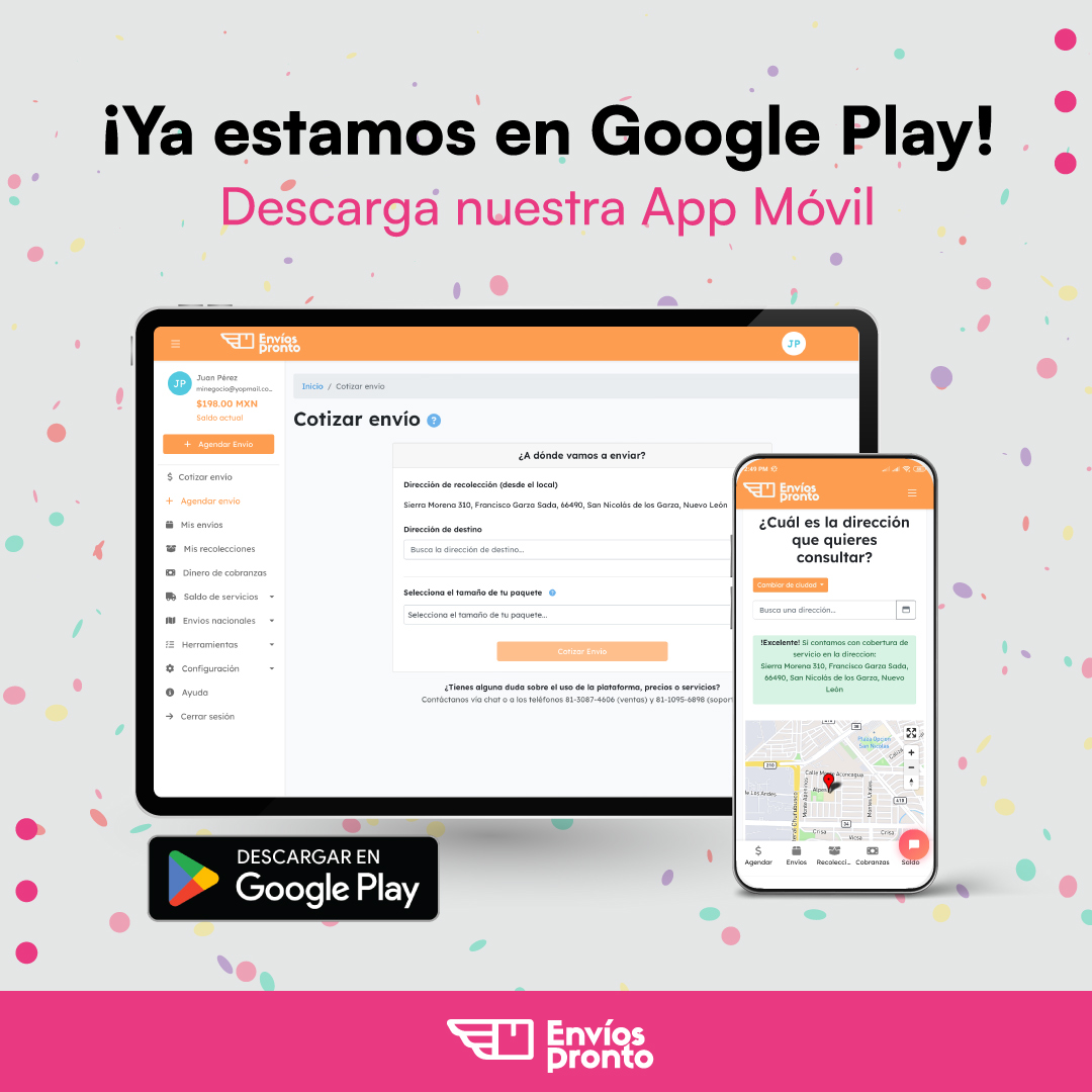 ¡Ya estamos en Google Play! Descarga nuestra App Móvil