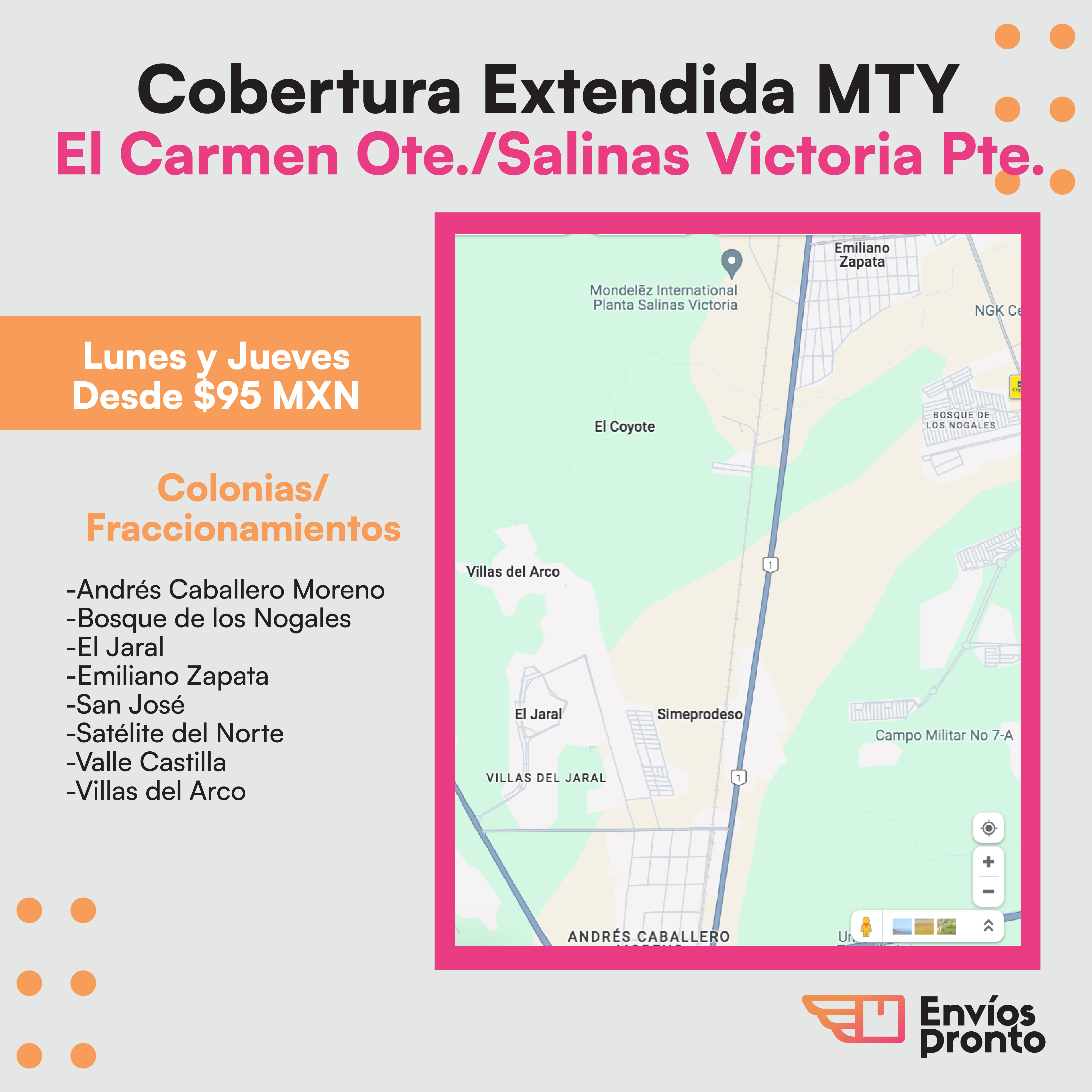 Cobertura Extendida MTY El Carmen Ote./Salinas Victoria