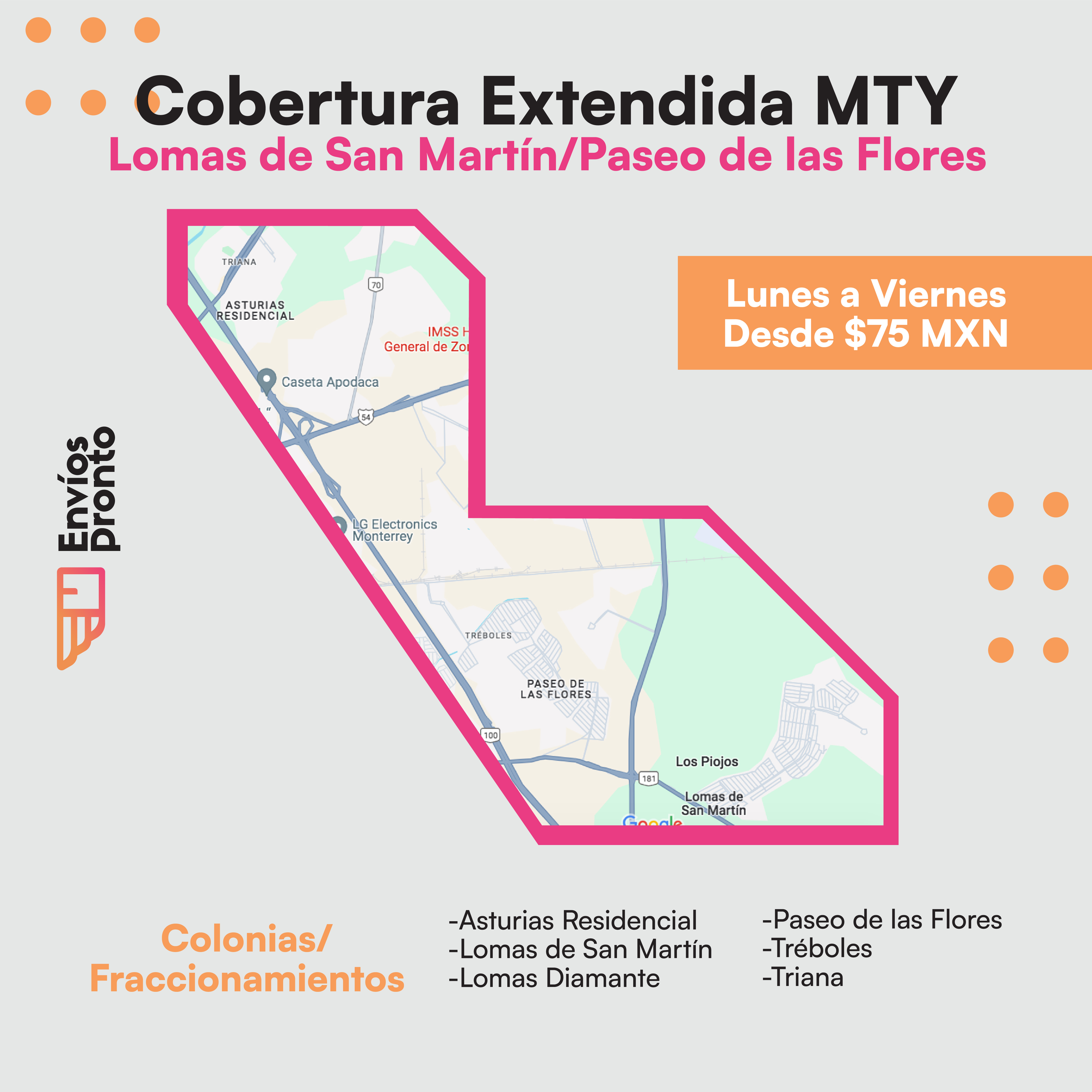 Cobertura Extendida en Monterrey