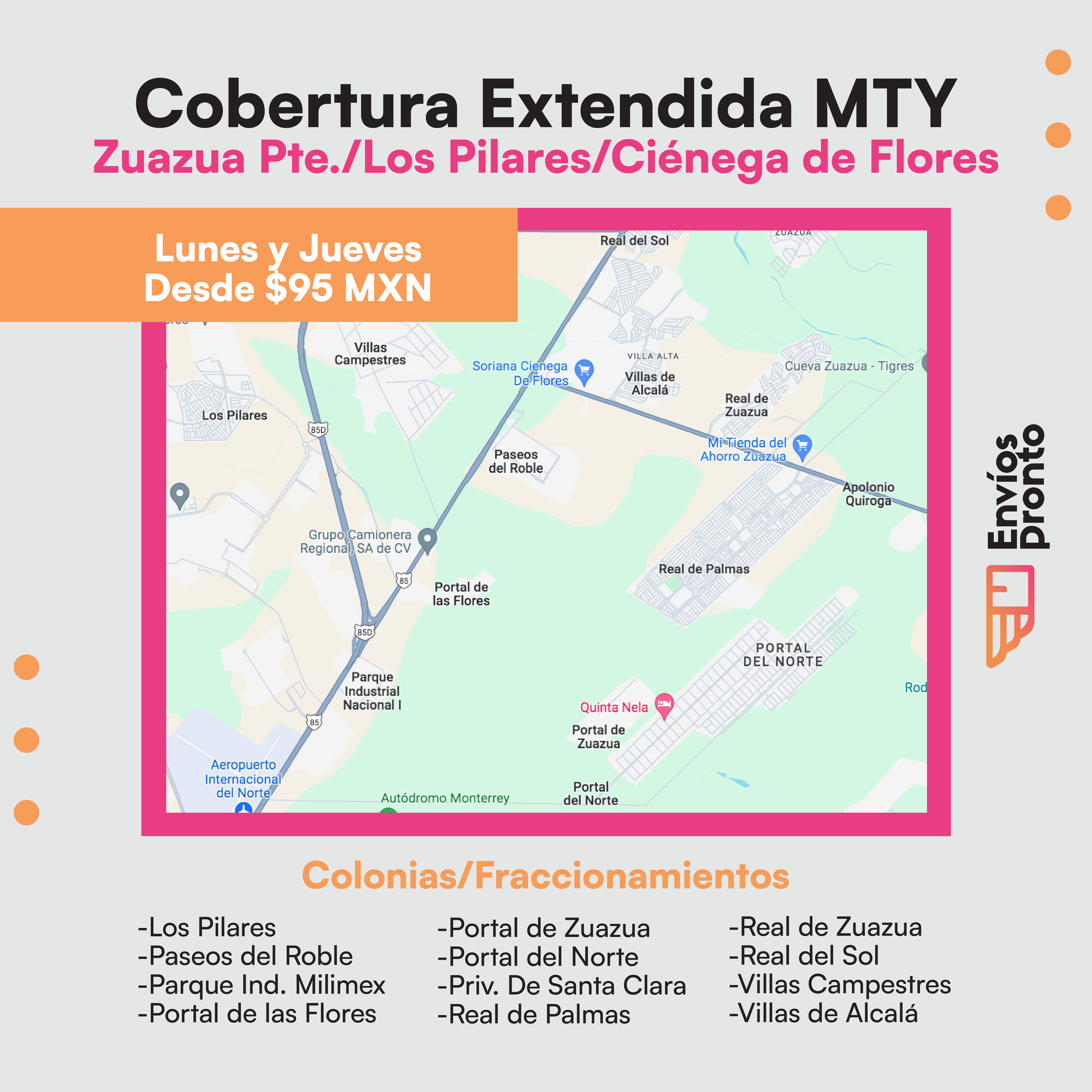 Cobertura Extendida en Monterrey