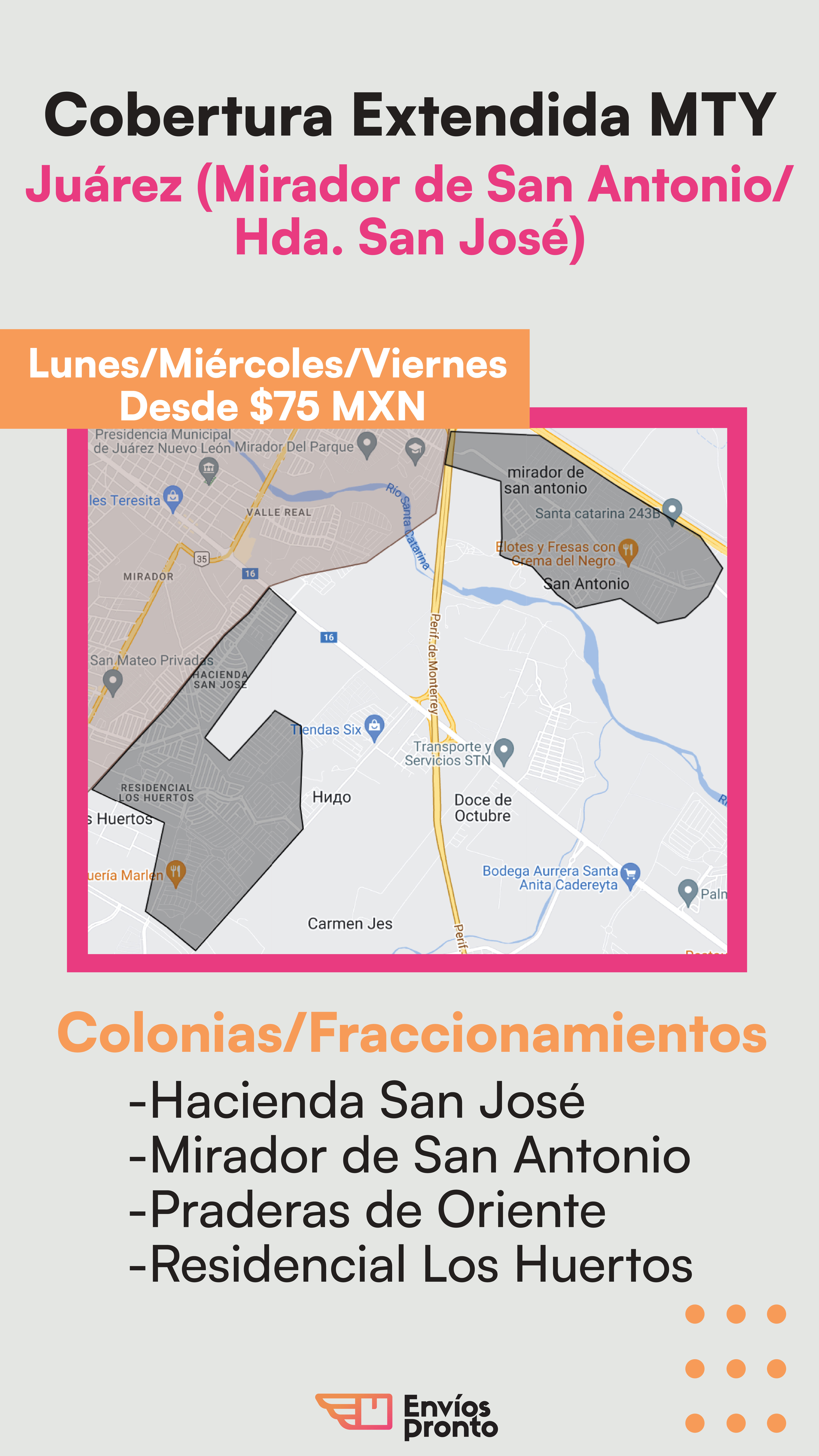 Cobertura Extendida en Juárez, MTY