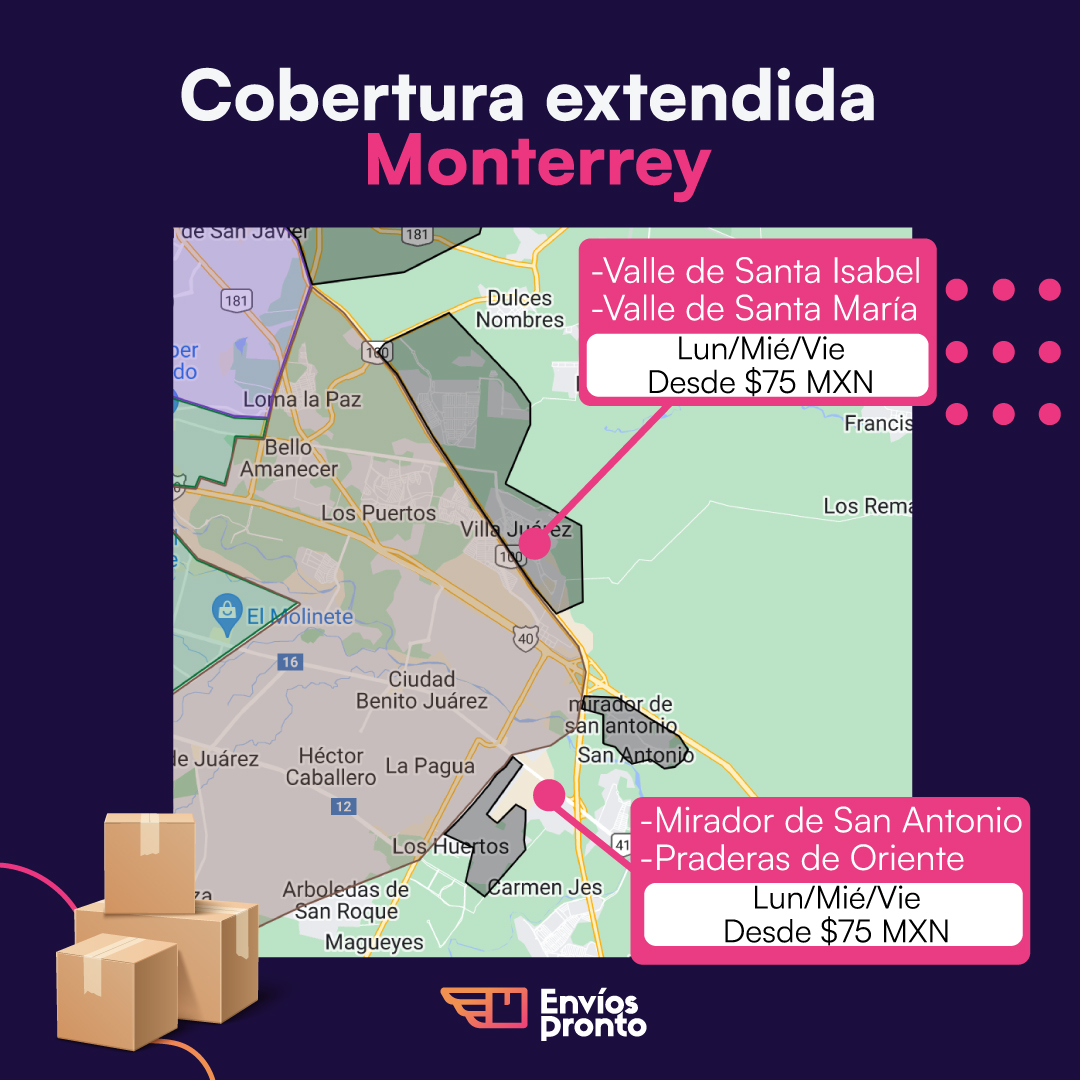 Cobertura extendida en Monterrey
