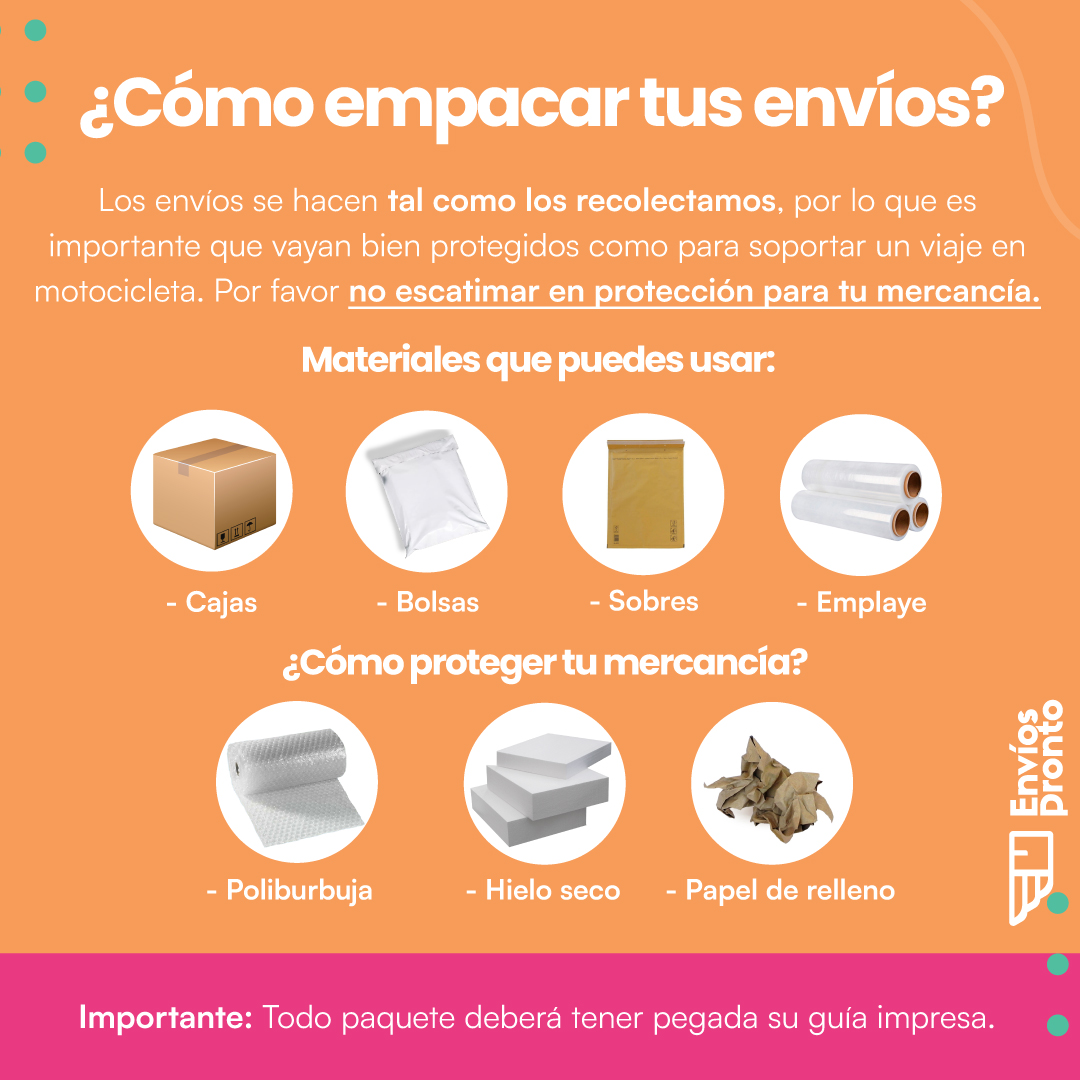 ¿Cómo empacar tus envíos?