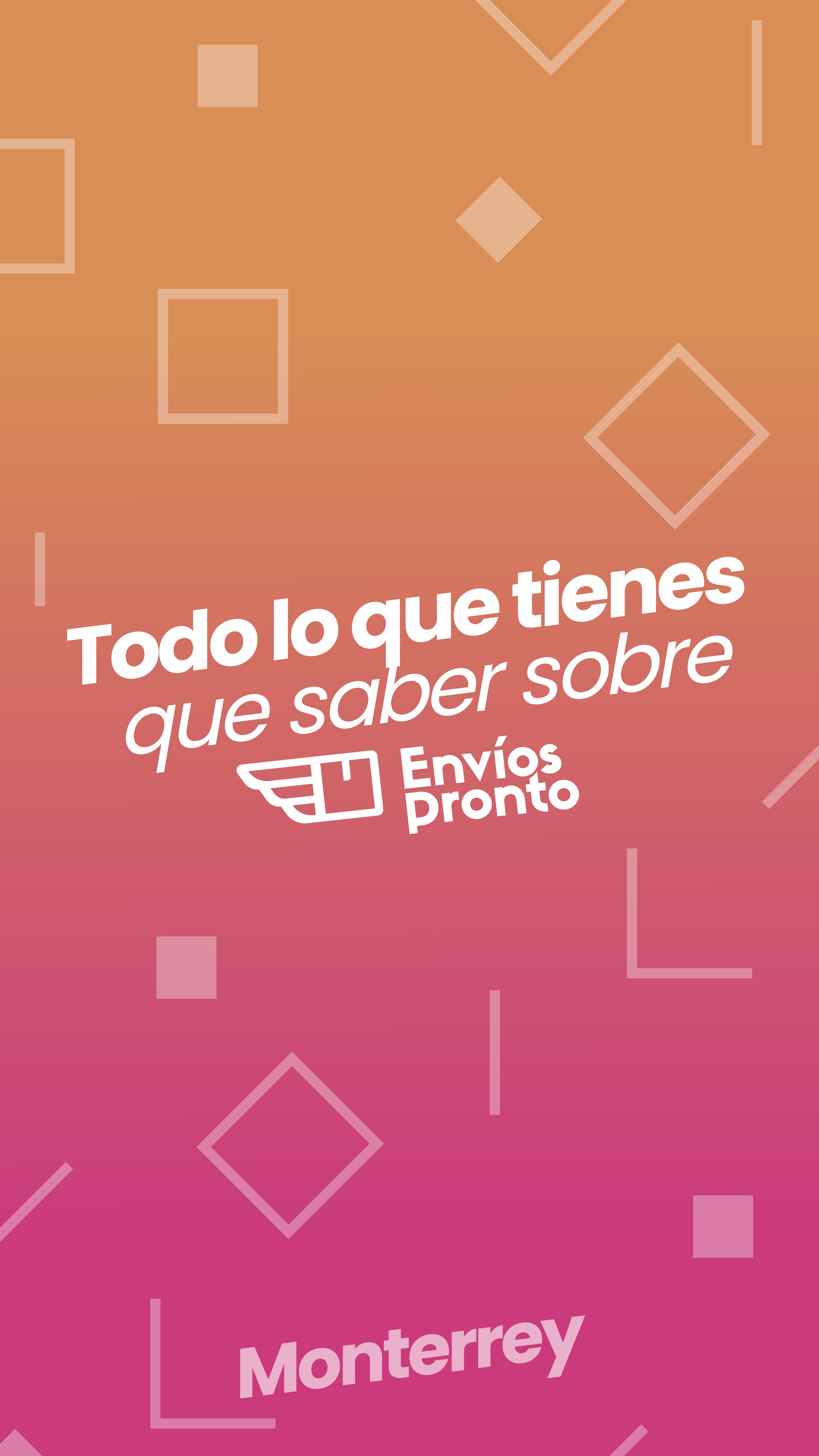 Información clave sobre Envíos Pronto