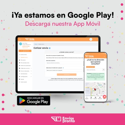 ¡Ya estamos en Google Play! Descarga nuestra App Móvil