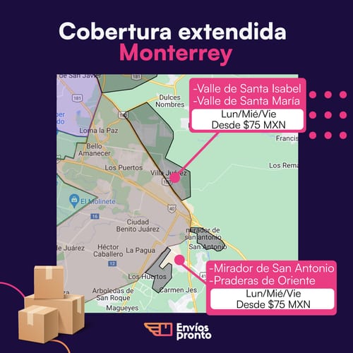 Cobertura extendida en Monterrey