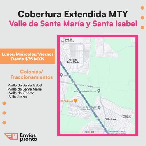 Cobertura Extendida en Valle de Santa María
