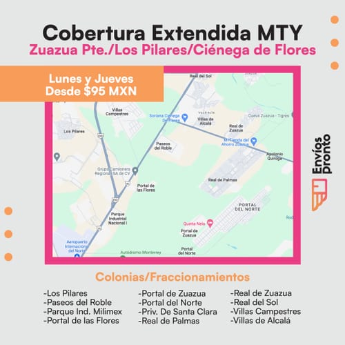 Cobertura Extendida en Monterrey