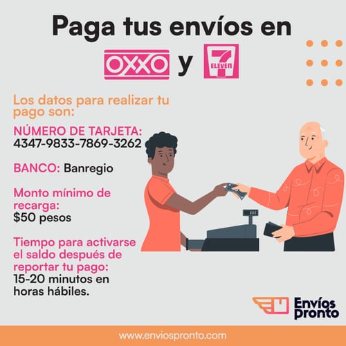 Métodos de pago en OXXO y 7-Eleven