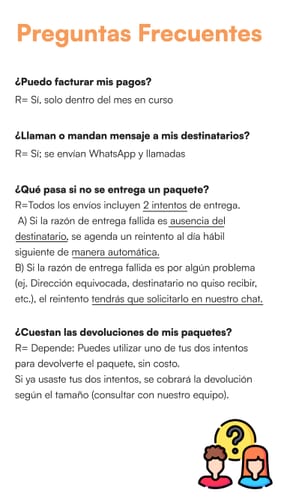 Preguntas Frecuentes sobre Envíos Pronto