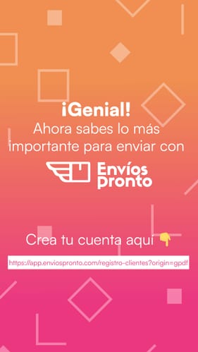 ¡Crea tu cuenta en Envíos Pronto fácilmente!