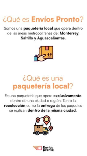 ¿Qué es Envíos Pronto y su servicio local?