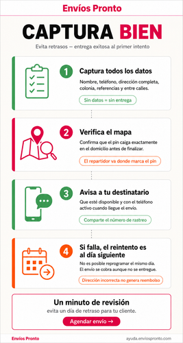 Guía para una entrega exitosa