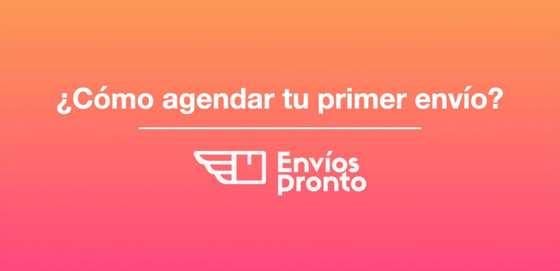 Cómo agendar un envío